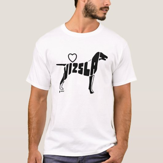 EEN SILHOUETTEVIZSLAS T-SHIRT (Voorkant)