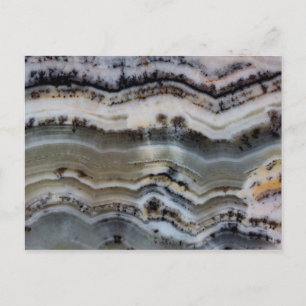 Een Silver Lace Onyx sluiten Briefkaart