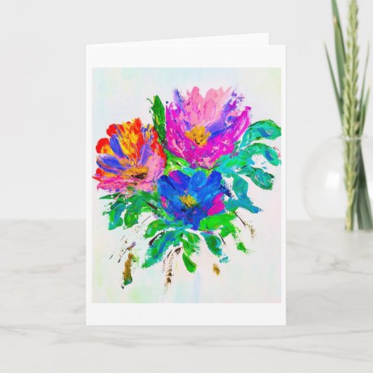 Een simpel Wenskaart<Blank Inside> (Voorkant)