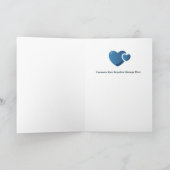 Een simpele gevouwen Kaart (Binnen)