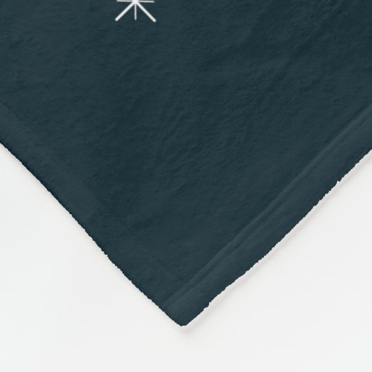 Een simpele snufje van de Vluis (middelgroot) Fleece Deken (Hoek)