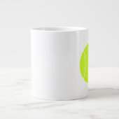 Een simpele tennisbal grote koffiekop (Voorkant)