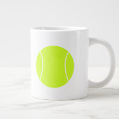 Een simpele tennisbal grote koffiekop (Rechts)