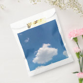 Een simpele wolk bedankzakje (Gezegeld)
