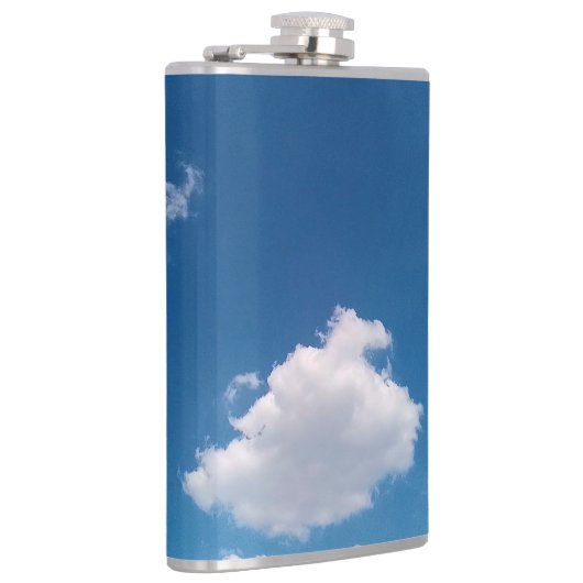 Een simpele wolk heupfles (Rechts)