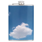 Een simpele wolk heupfles (Voorkant)