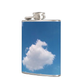 Een simpele wolk heupfles (Links)