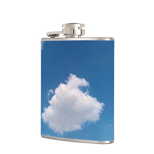Een simpele wolk heupfles (Links)