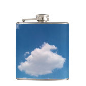 Een simpele wolk heupfles (Voorkant)
