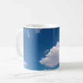 Een simpele wolk koffiemok (Voorkant links)