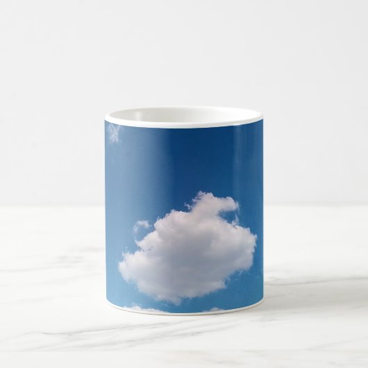 Een simpele wolk koffiemok (Center)