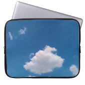 Een simpele wolk laptop sleeve (Voorkant)