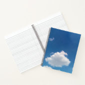 Een simpele wolk notitieboek (Binnen)