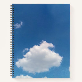 Een simpele wolk notitieboek