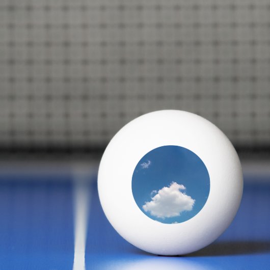Een simpele wolk pingpongbal (Net)