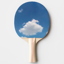 Een simpele wolk tafeltennisbatje