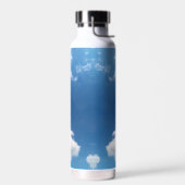 Een simpele wolk waterfles (Links)