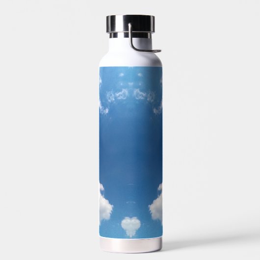 Een simpele wolk waterfles (Links)