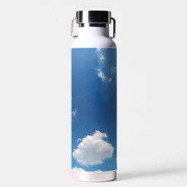 Een simpele wolk waterfles