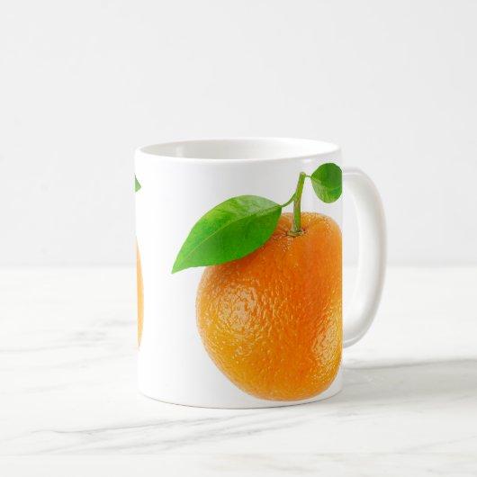 Eén sinaasappel koffiemok (Voorkant rechts)