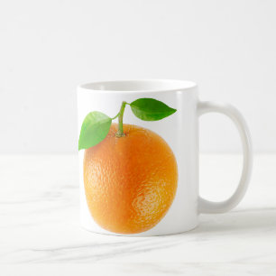 Eén sinaasappel koffiemok
