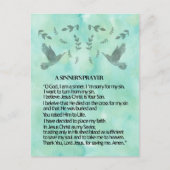 Een Sinnersgebed Briefkaart (Voorkant)