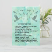 Een Sinnersgebed Feestdagenkaart (Staand voorkant)