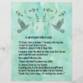 Een Sinnersgebed Flyer (Voorkant)