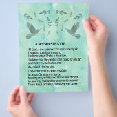 Een Sinnersgebed Flyer (Hand)