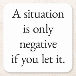 Een situatiedocument Onderzetter