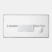 Een Situation Desk Mat (Keyboard & Muis)