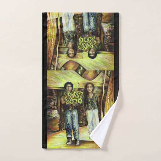 Een Sixtijnse Chape I fase van een ChaIenge Bad Handdoek (Handdoek)