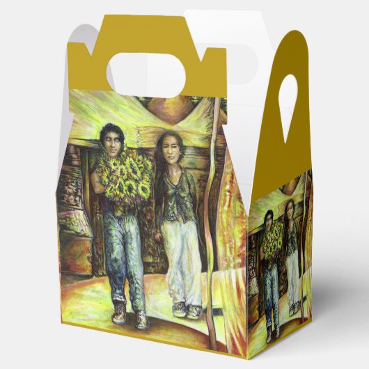 Een Sixtijnse Chape I fase van een ChaIenge Bedankdoosjes (Geopend)