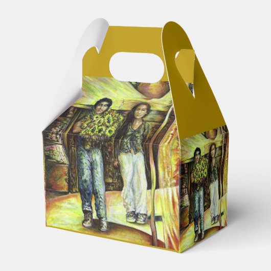 Een Sixtijnse Chape I fase van een ChaIenge Bedankdoosjes (Voorkant Zijde)