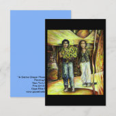 Een Sixtijnse Chape I fase van een ChaIenge Bedankkaart (Voorkant / Achterkant)