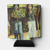 Een Sixtijnse Chape I fase van een ChaIenge Blikjeskoeler (Achterkant)