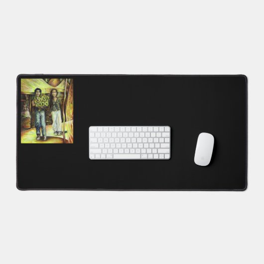 Een Sixtijnse Chape I fase van een ChaIenge Bureaumat (Keyboard & Muis)