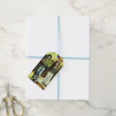 Een Sixtijnse Chape I fase van een ChaIenge Cadeaulabel (Met Touw)
