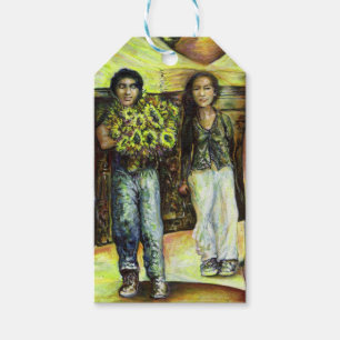 Een Sixtijnse Chape I fase van een ChaIenge Cadeaulabel