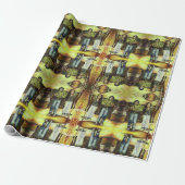 Een Sixtijnse Chape I fase van een ChaIenge Cadeaupapier (Uitgerold)