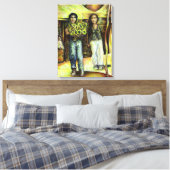 Een Sixtijnse Chape I fase van een ChaIenge Canvas Afdruk (Insitu (Slaapkamer))