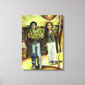 Een Sixtijnse Chape I fase van een ChaIenge Canvas Afdruk (Voorkant)