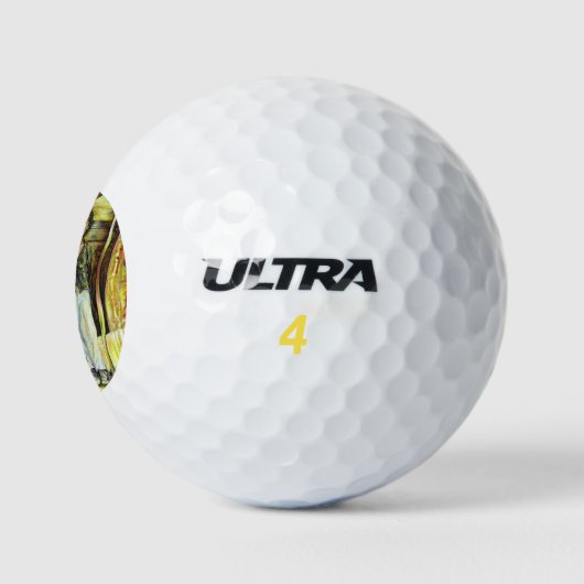 Een Sixtijnse Chape I fase van een ChaIenge Golfballen (Logo)