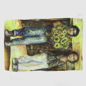 Een Sixtijnse Chape I fase van een ChaIenge Golfhanddoek (Horizontaal)