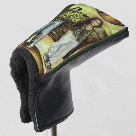 Een Sixtijnse Chape I fase van een ChaIenge Golfheadcover (3/4 voorkant)