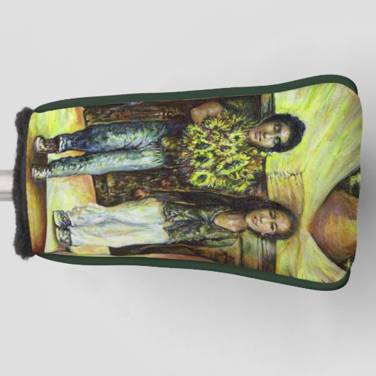 Een Sixtijnse Chape I fase van een ChaIenge Golfheadcover (Voorkant)