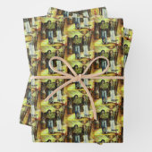 Een Sixtijnse Chape I fase van een ChaIenge Inpakpapier Vel (In situ)