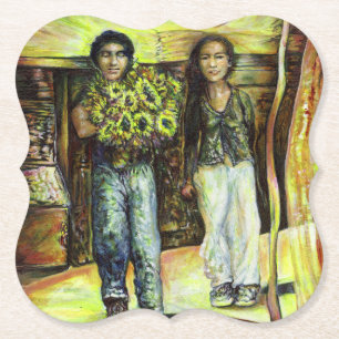 Een Sixtijnse Chape I fase van een ChaIenge Kartonnen Onderzetters