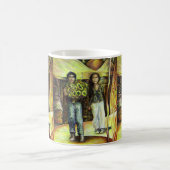 Een Sixtijnse Chape I fase van een ChaIenge Koffiemok (Center)