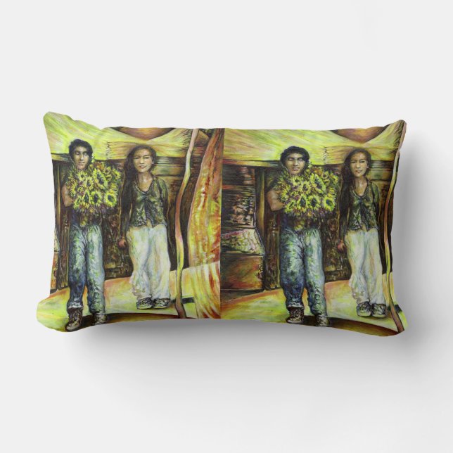 Een Sixtijnse Chape I fase van een ChaIenge Kussen (Voorkant)